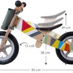 Drveni bicikl za ravnotežu 2u1 Twist