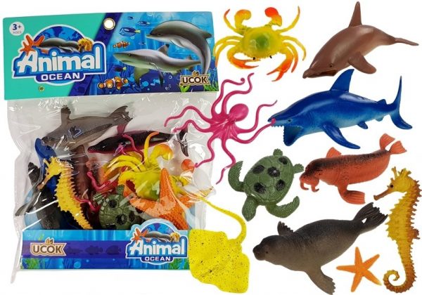 Veliki set morskih životinja – 12 kom